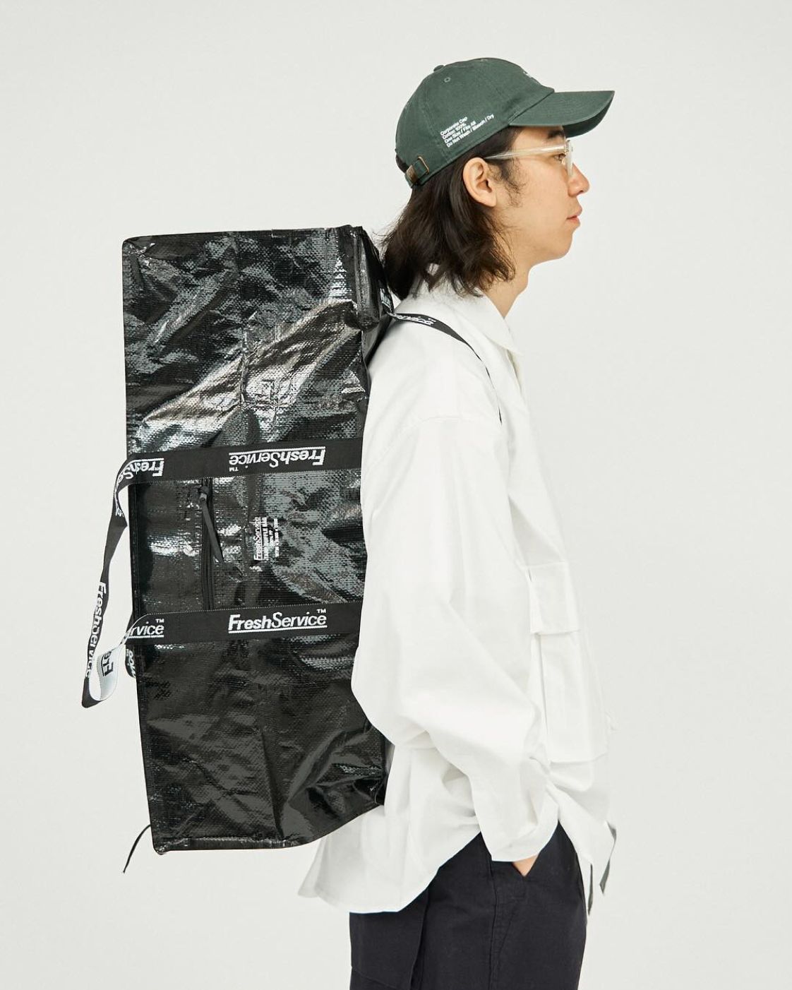 フレッシュサービス タープダッフルバッグ TARP DUFFLE BAG"BLACK"☆6月22日(日)発売！