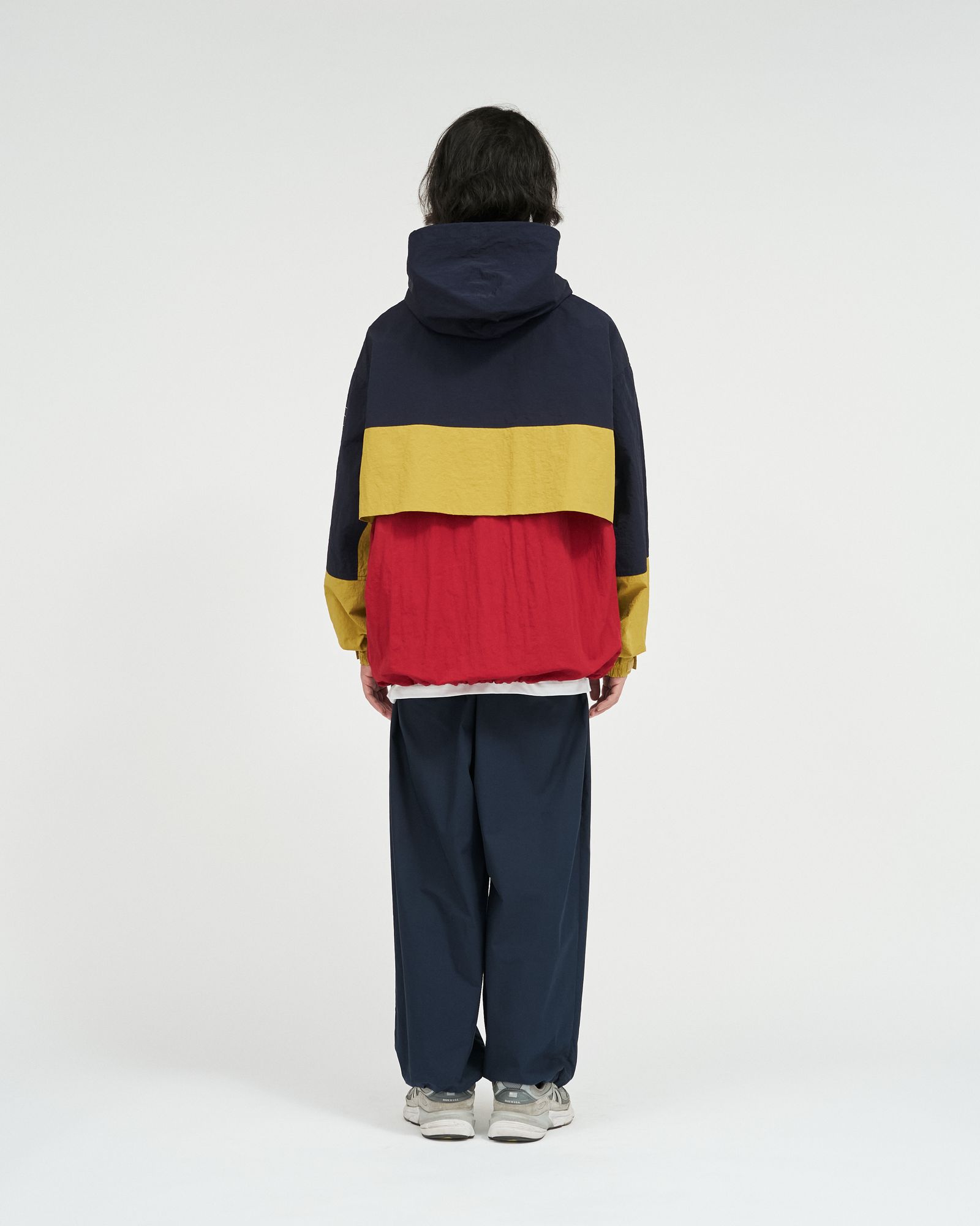 フレッシュサービス NYLON CANVAS SAILING JACKET (FSC261-30254)NAVY x RED★2月14日(土)発売
