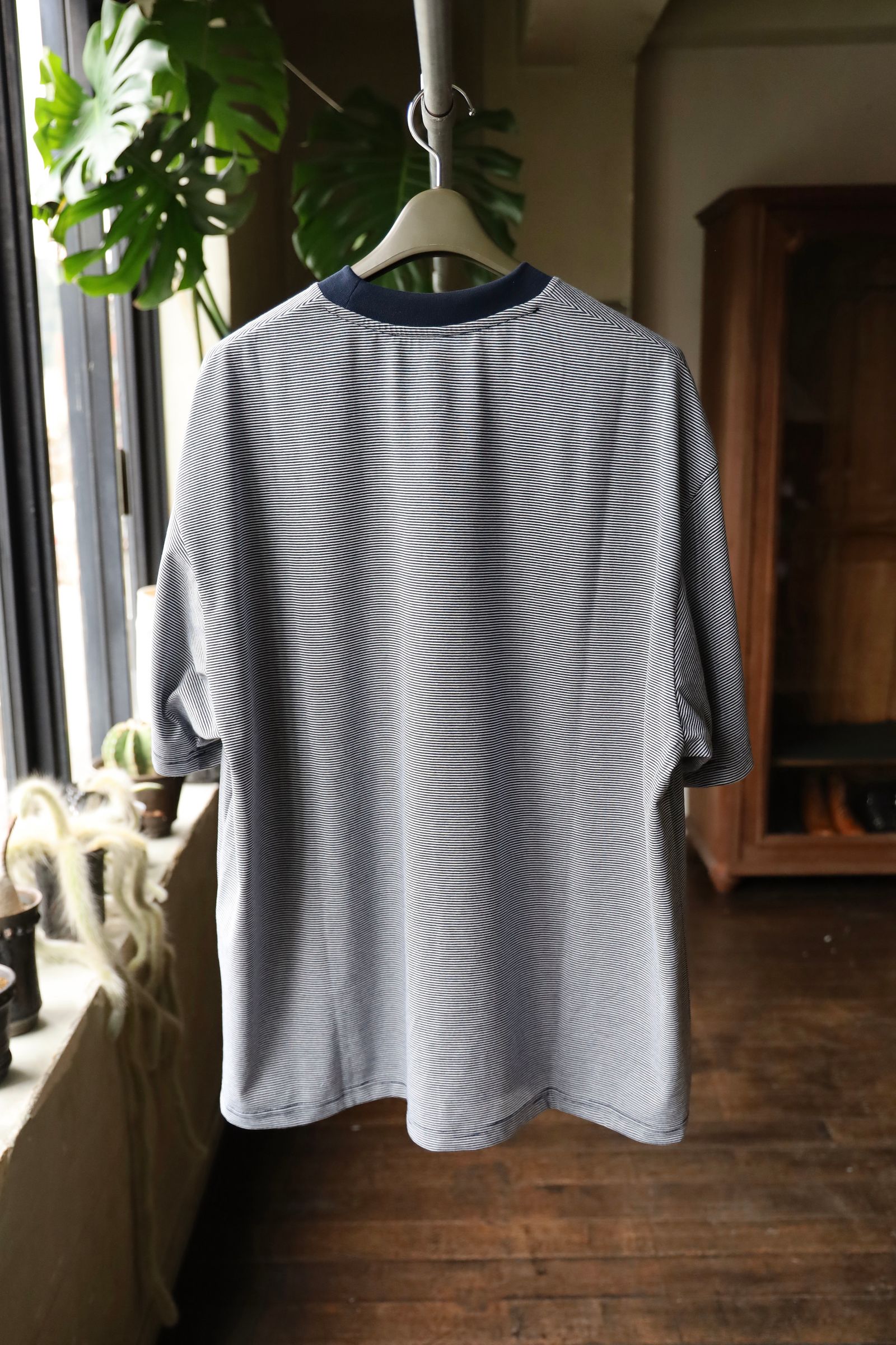 フレッシュサービス MICRO BORDER S/S TEE (FSC251-70115)WHITE×NAVY☆3月15日(土)発売！