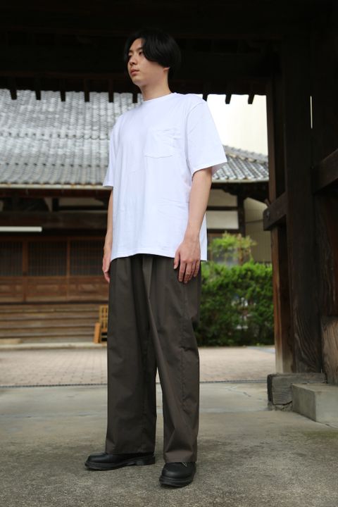 Graphpaper 2-Pack S/S Pocket Tee style.2021.5.15.