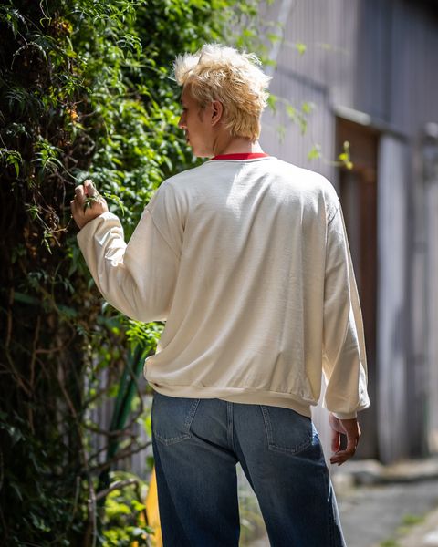 blurhms Co/Silk Nep Ringer Tee L/S 新作発売！