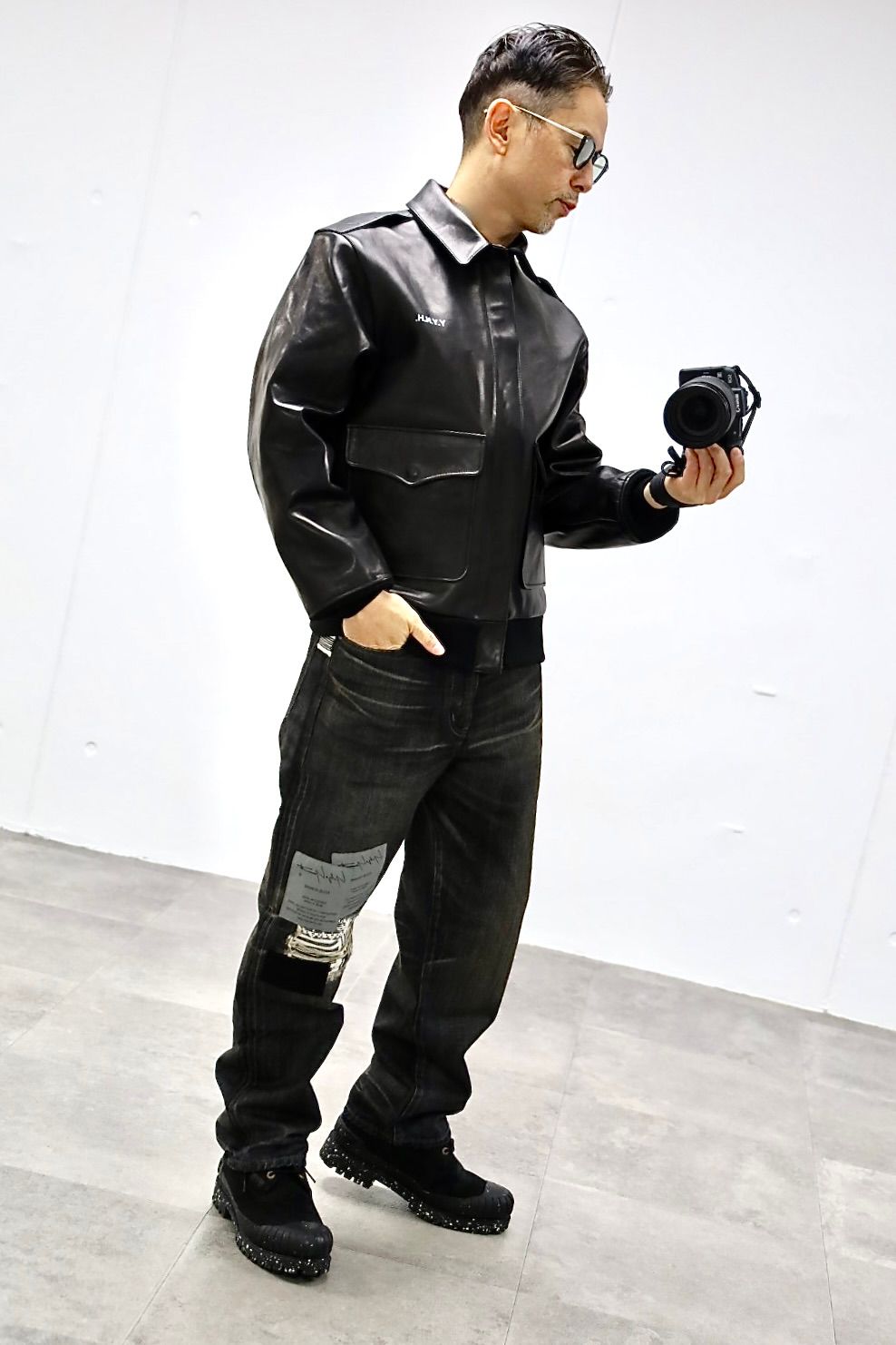 Yohji Yamamoto × NEIGHBORHOOD ホースレザージャケット(252SZYYN-JKM01S)BLACK★12月5日(金)発売！