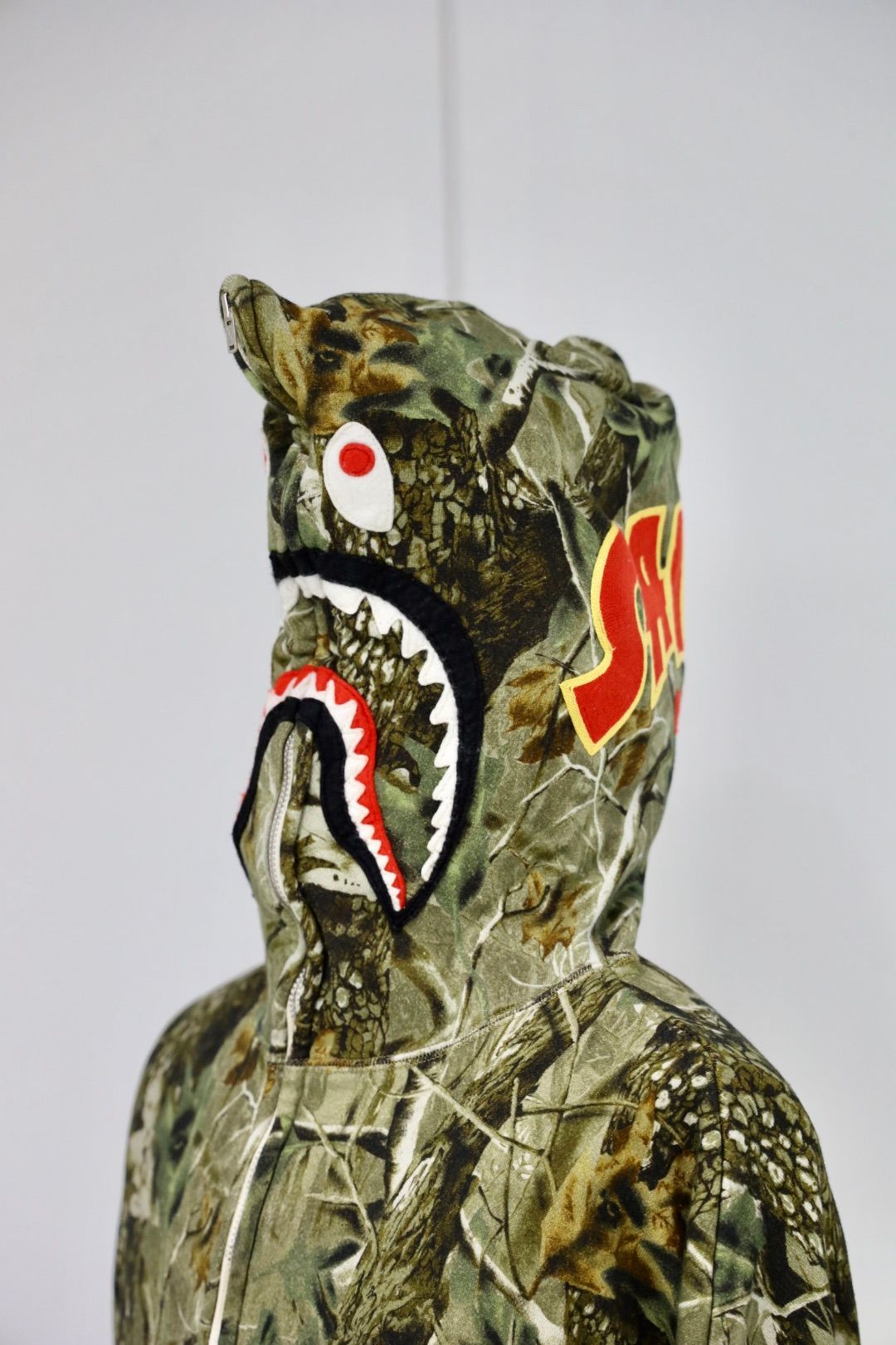 セントマイケル BAPE_ZIP HOODIE/SAHARK/CAMO(SM-HR1-0000-C38)