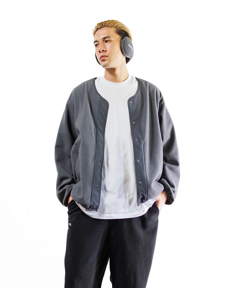 FreshService - フレッシュサービス SYNTHETIC FLEECE CARDIGAN(FSC243 