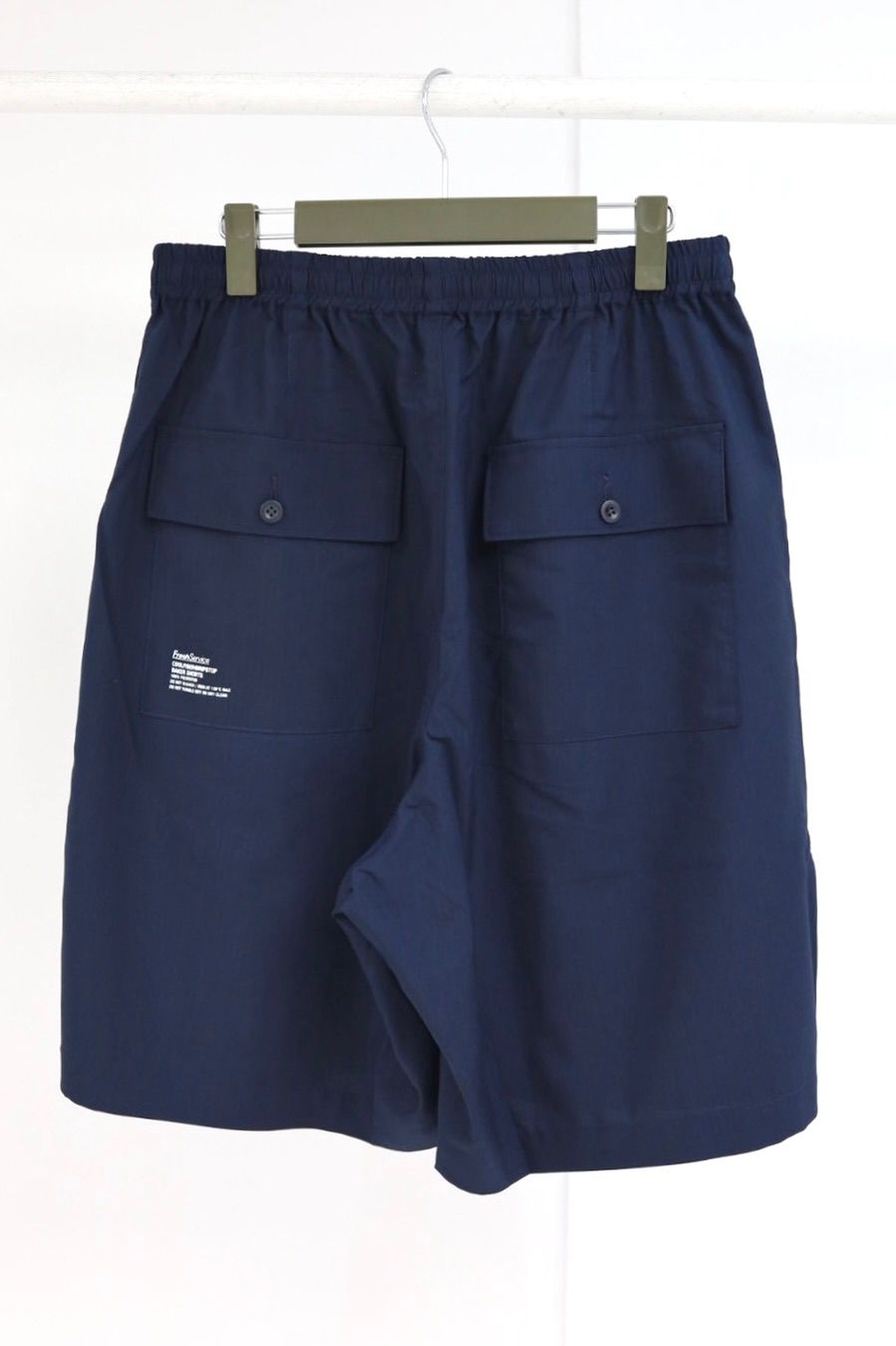 フレッシュサービス 26SS COOLFIBER® RIPSTOP BAKER SHORTS(FSC262-40011)NAVY