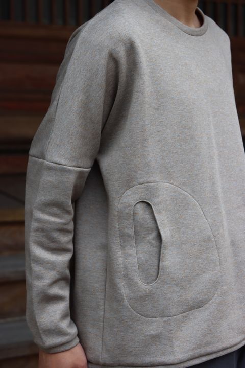Graphpaper Wool Boa Zip-Up Vest(GU213-70205B) style. 2021.09.12.