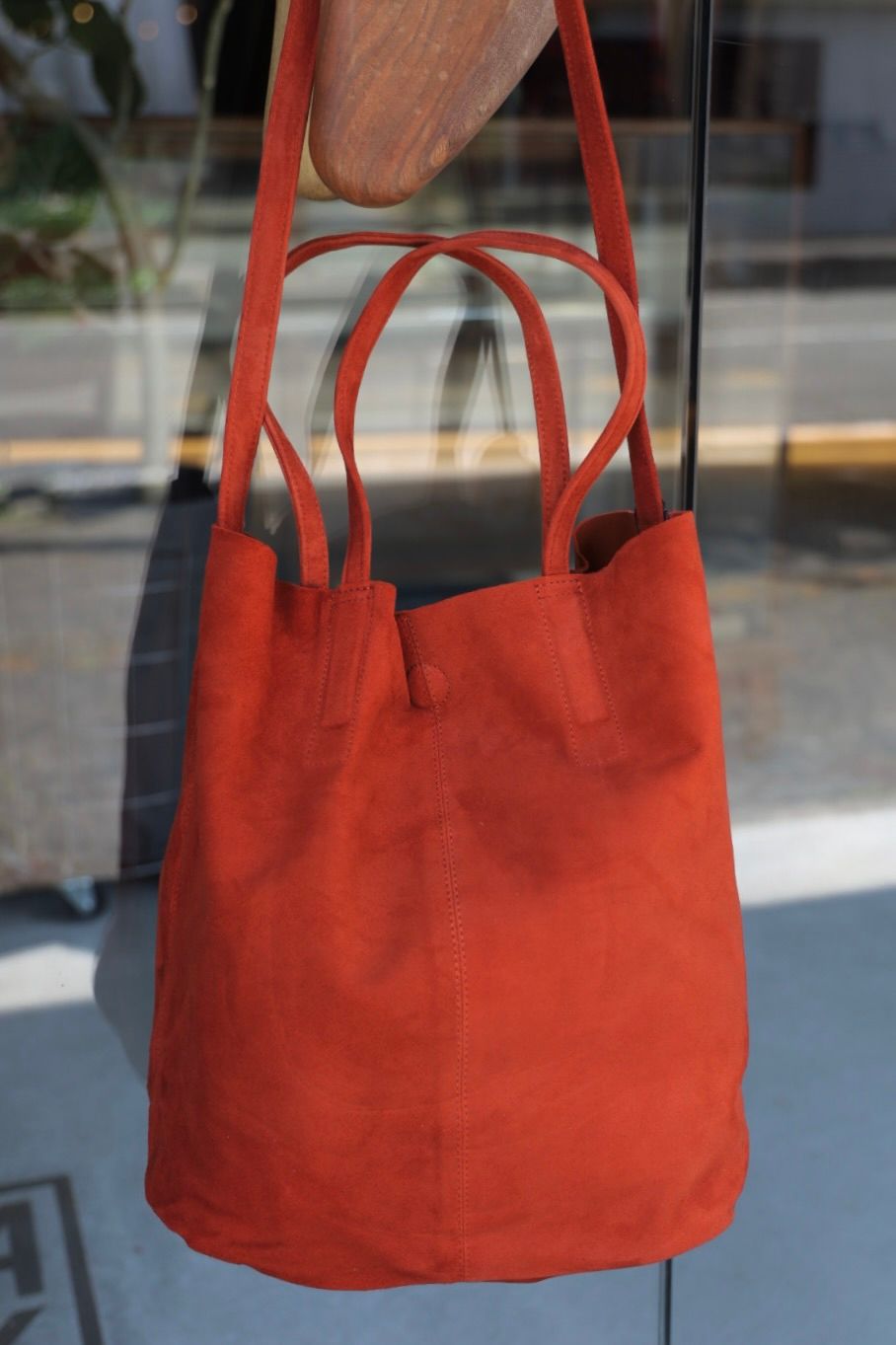 Morphee / モルフェトートバッグ 3WAY MIDIUM TOTE(LONG)SUEDE [TERACOTTA]☆新作発売！