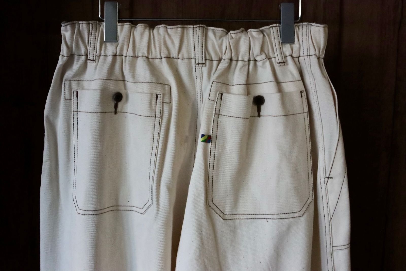 イズネス 24SSバルーンベイカーパンツBALLOON BALER PANTS (1006SSBALOONPT01)ECRU☆1月12日(金)発売！