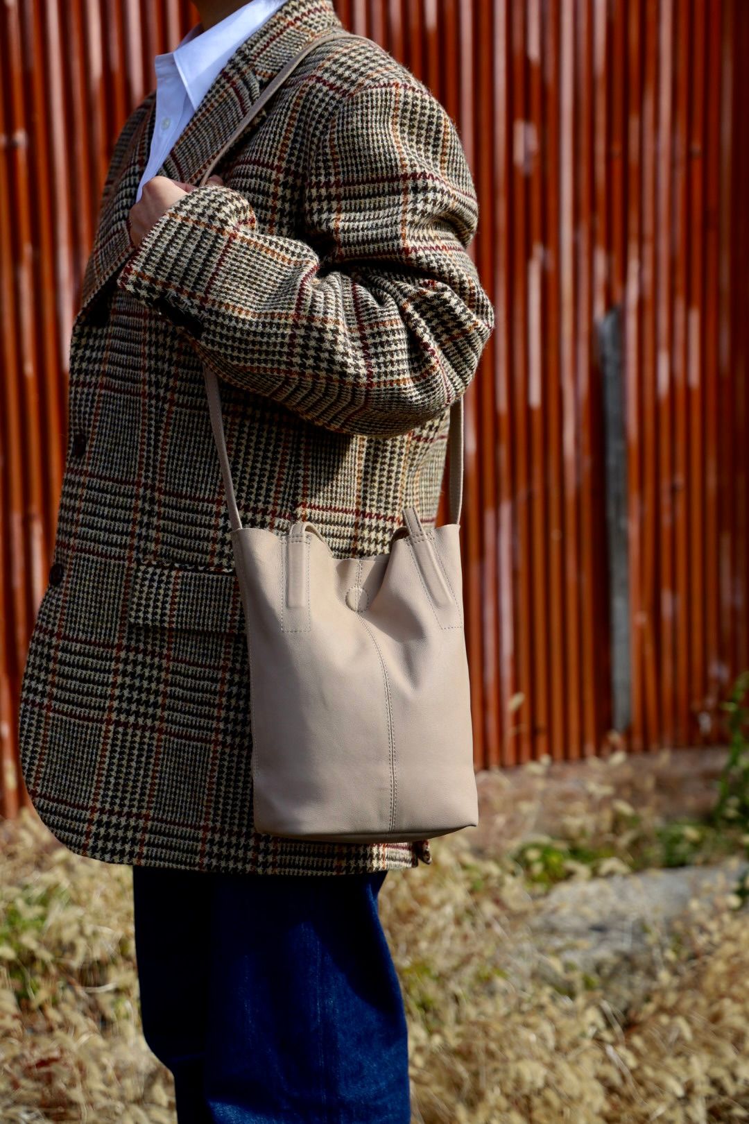 Morphee / モルフェトートバッグ 2WAY SMALL TOTE（SHORT) GREGE