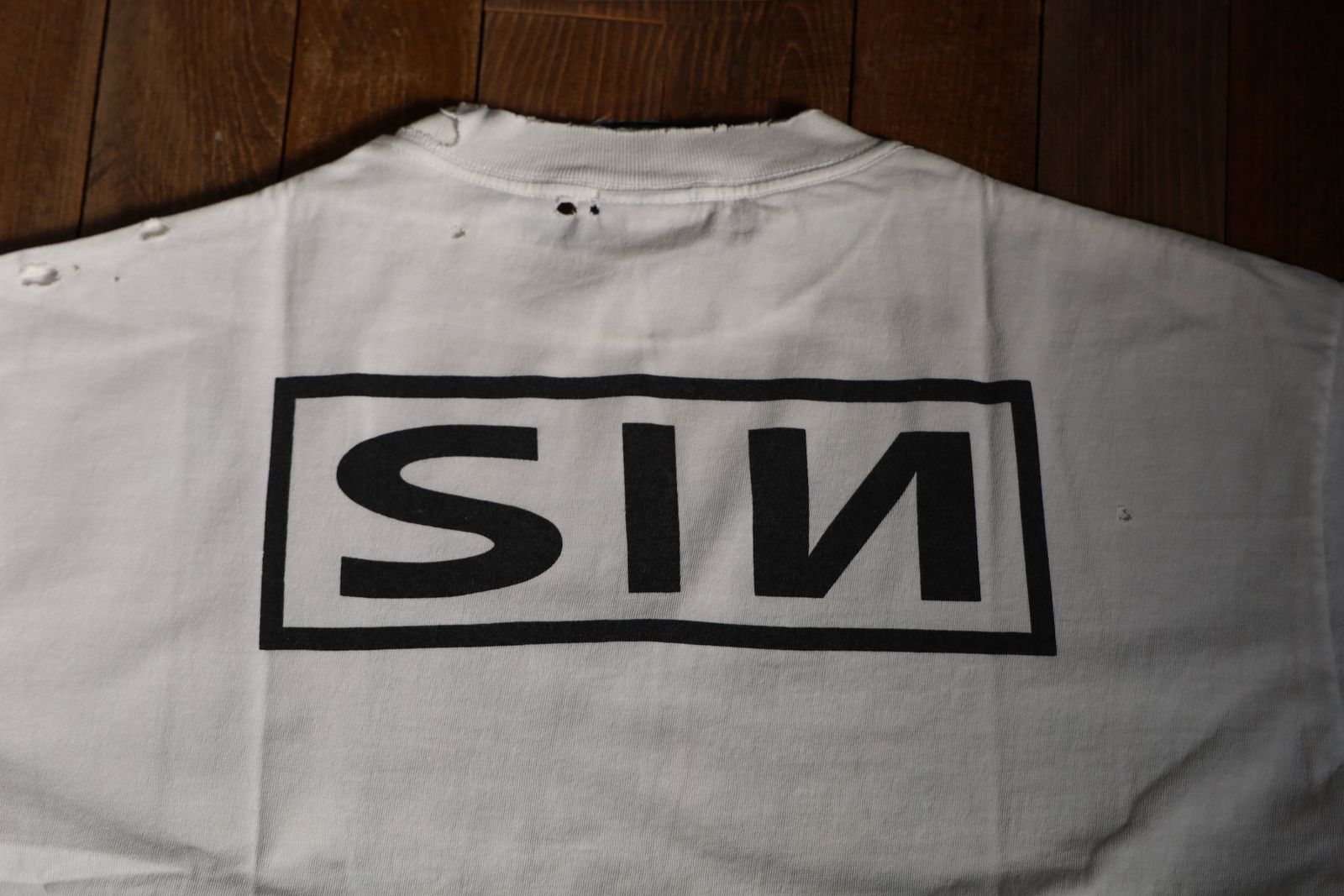 セントマイケル Tシャツ SAINT YOURSELF SS TEE(SM-HR8-0000-020)WHITE
