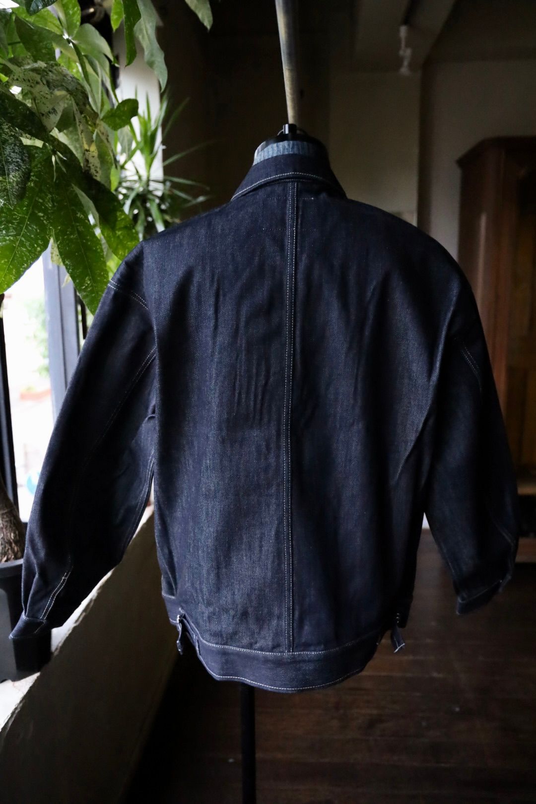 グラフペーパー 25AW Selvage Denim Zip Jacket(GU253-20056RB) INDIGO_RIGID☆8月9日(土)発売！