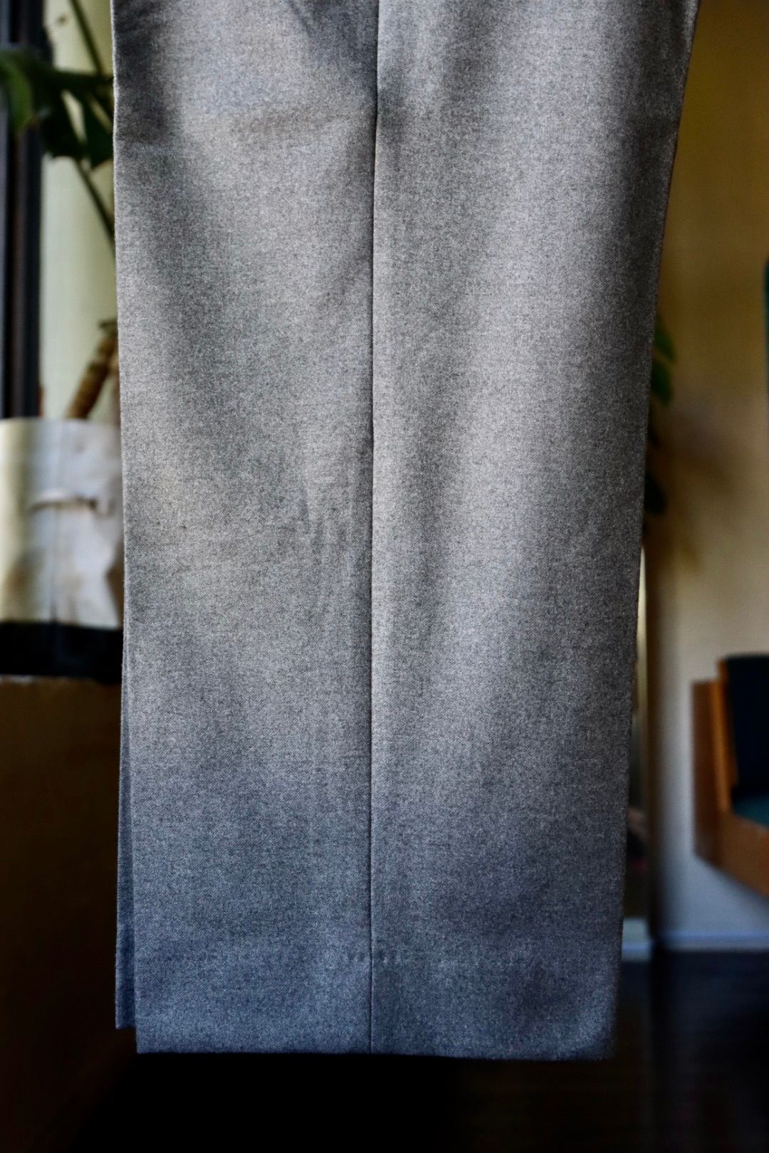 セダンオールパーパスFW23 Tech Flannel Wide Slacks (SD23F-PT04)Grey☆10月28日(土)発売！