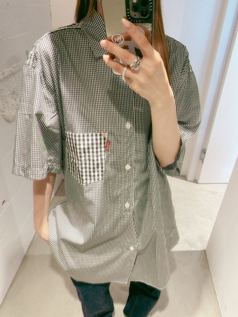 ジュンヤワタナベマン24SS 新作 Levi's Wネーム S/Sシャツ style.2024.5.24