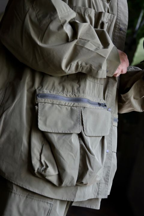 FreshService 23AW DRY TYPEWRITER TACTICAL POCKET L/S SHIRT"KHAKI"スタイル