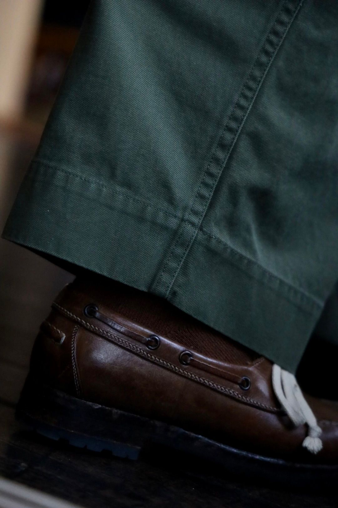 アプレッセ USAF Hemmed Bottoms(AP-4009)OLIVE