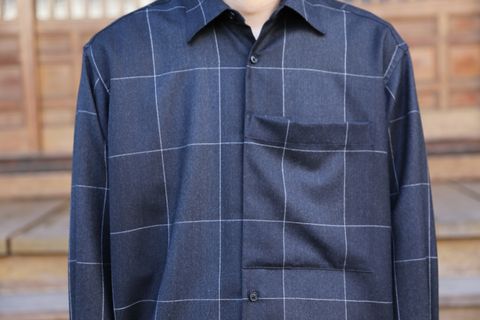 YOKE OVERSIZED BIG POCKET SHIRTS Style.2020.10.5.