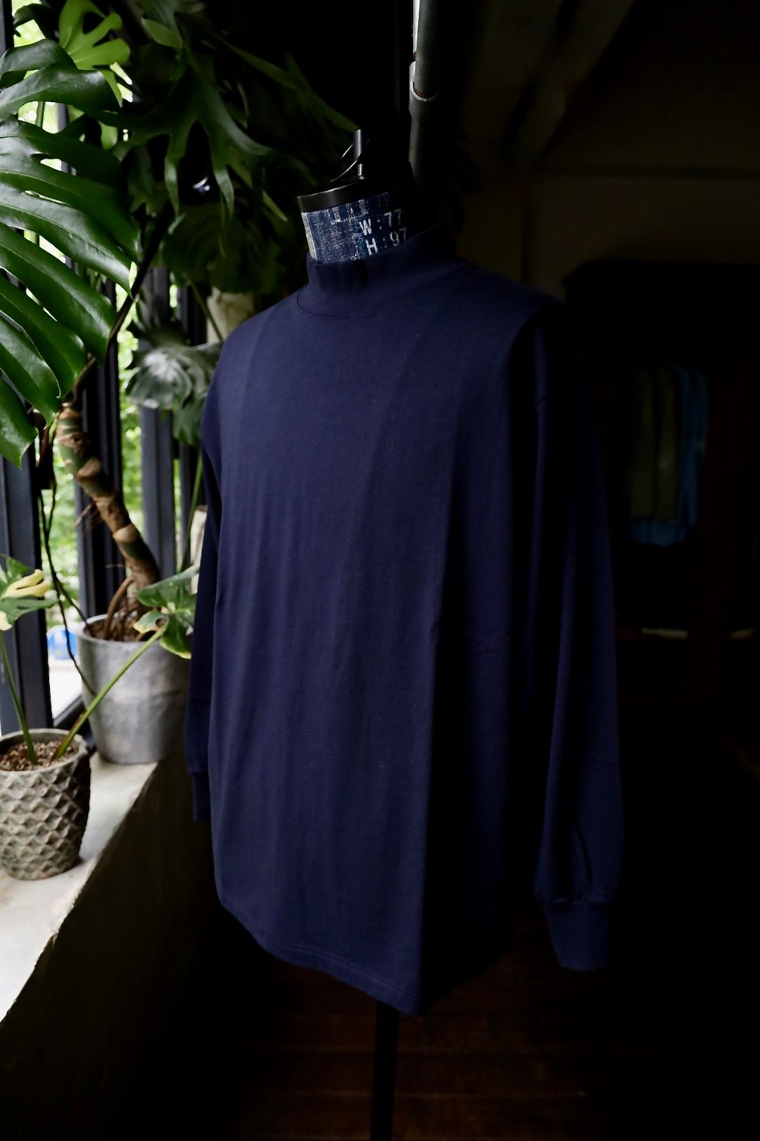 Cashmere Blend Turtle Neck L/S T-Shirt( 24AAP-05-01K)NAVY☆7月27日(土)発売！