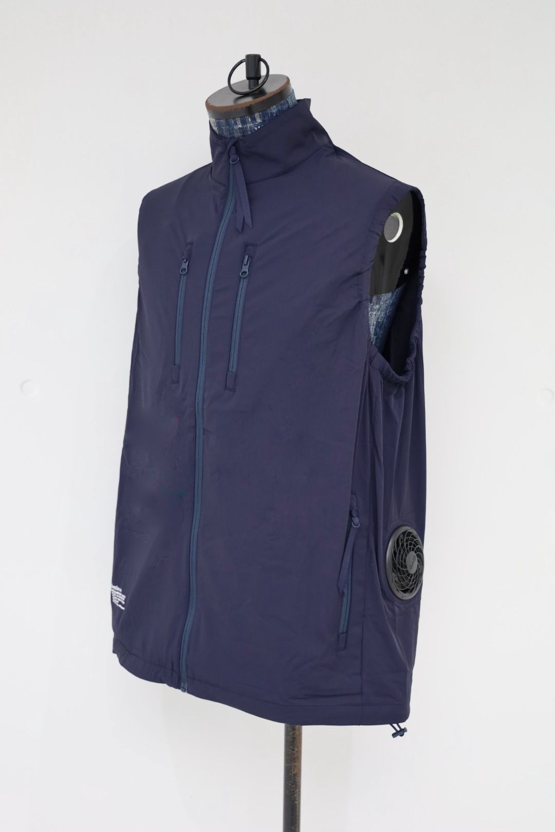 フレッシュサービス 26SS 空調服®︎ × FreshService "AIR COOLING VEST_Ver.2.0"(FSC261-30295)NAVY☆5月9日(土)発売！