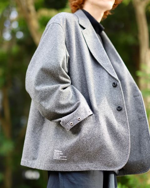 FreshService フレッシュサービス 23AW TECH TWEED JACKETスタイル