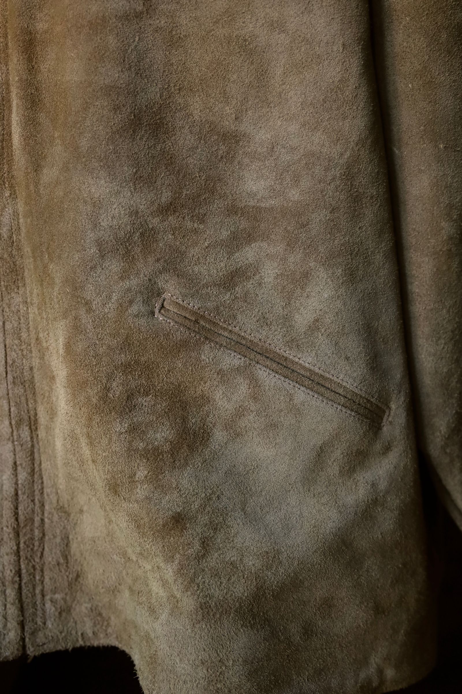 S.F.C 24FW エスエフシーSFC SUEDE CRAFT JACKET(SFCFW24J01)Camel