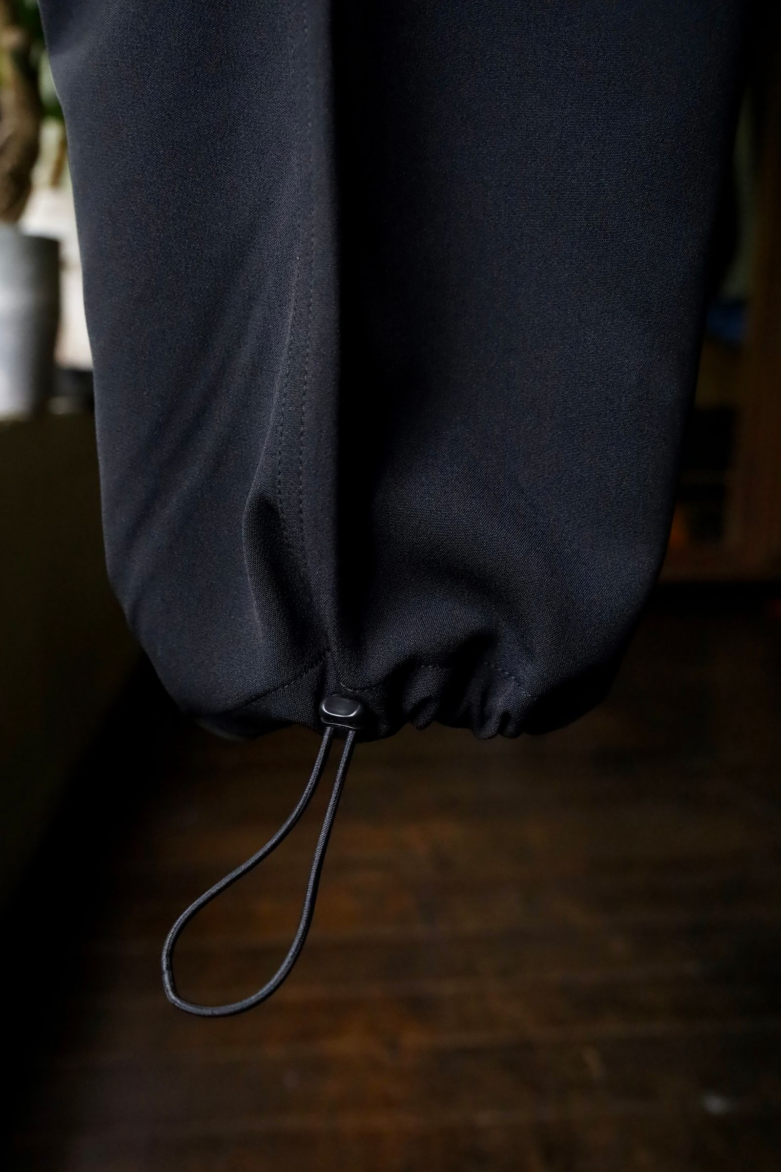 セダンオールパーパス FW24 Tech Wool Over Pant(SD24F-PT03) Black