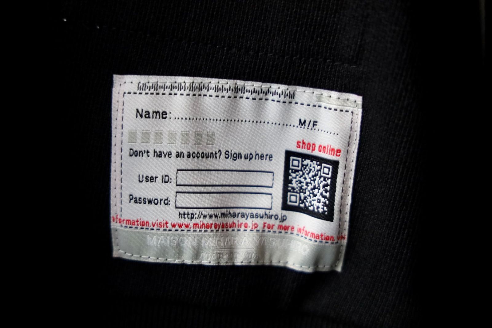 トーキングアバウト ジ アブストラクション 25SS MMYコラボレーションパーカー HANG ON SHOULDER PARKA (NPT-MMYP-002)BLACK