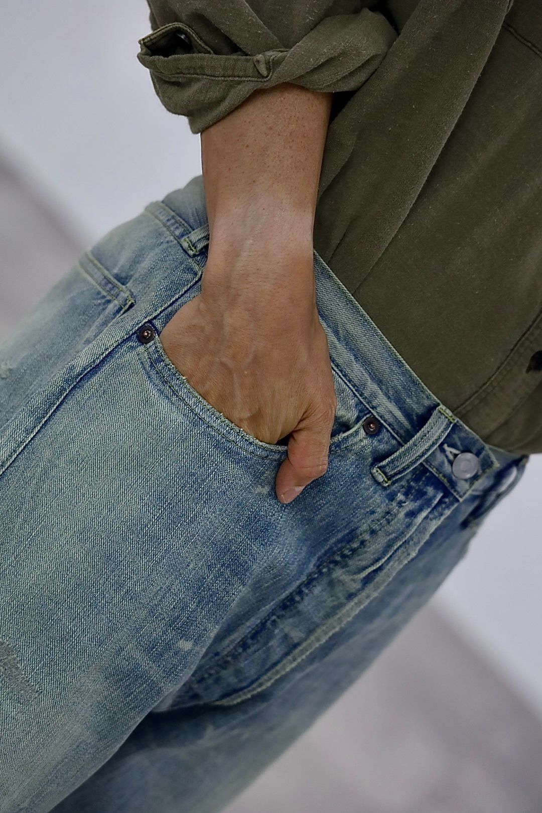 アプレッセ 2026 STYLE2 No.37 Washed Wide Denim Pants(26AAP-04-22)BLEACH☆6月20日(土)発売！