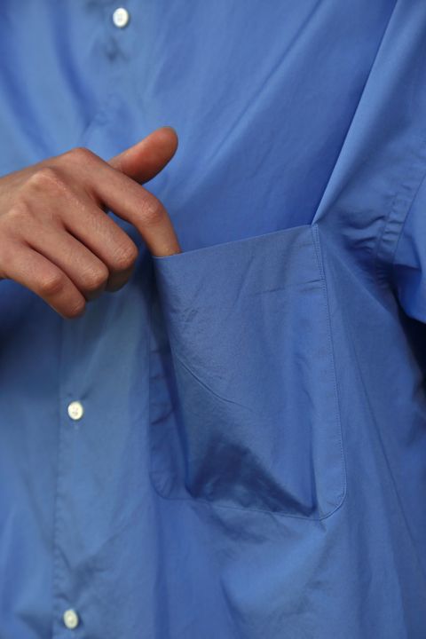 Gpaphpaper Broad Oversized S/S Regular Collar Shirt(GM212-50625B) style.2021.5.22.