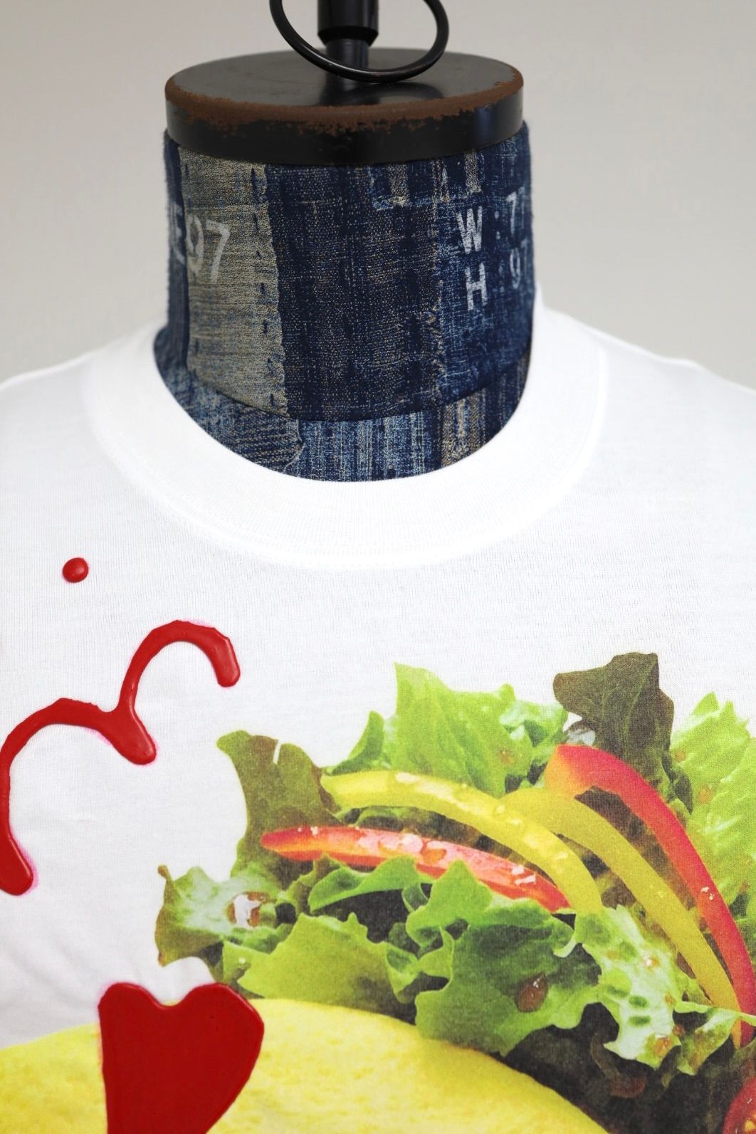 doublet ダブレット26SS KETCHUP MESSAGE OMURICE T-SHIRT (26SS30CS426) WHITE ★1月17日(土)11:00発売！