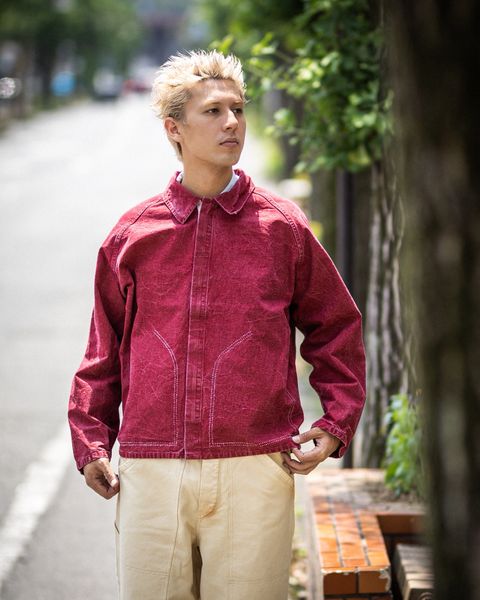 アプレッセ 2025 STYLE2 Vintage  Hunting Jacket(25AAP-01-49)RED☆再入荷！