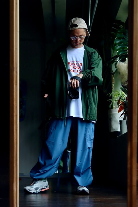 FreshService MICRO TYPEWRITER CARGO PANTSスタイル