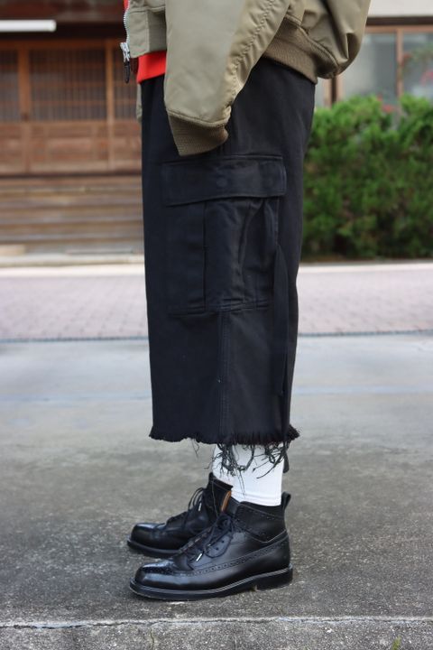 doublet VEGETABLE DYED MA-1(22SS13BL132) style.2022.1.15