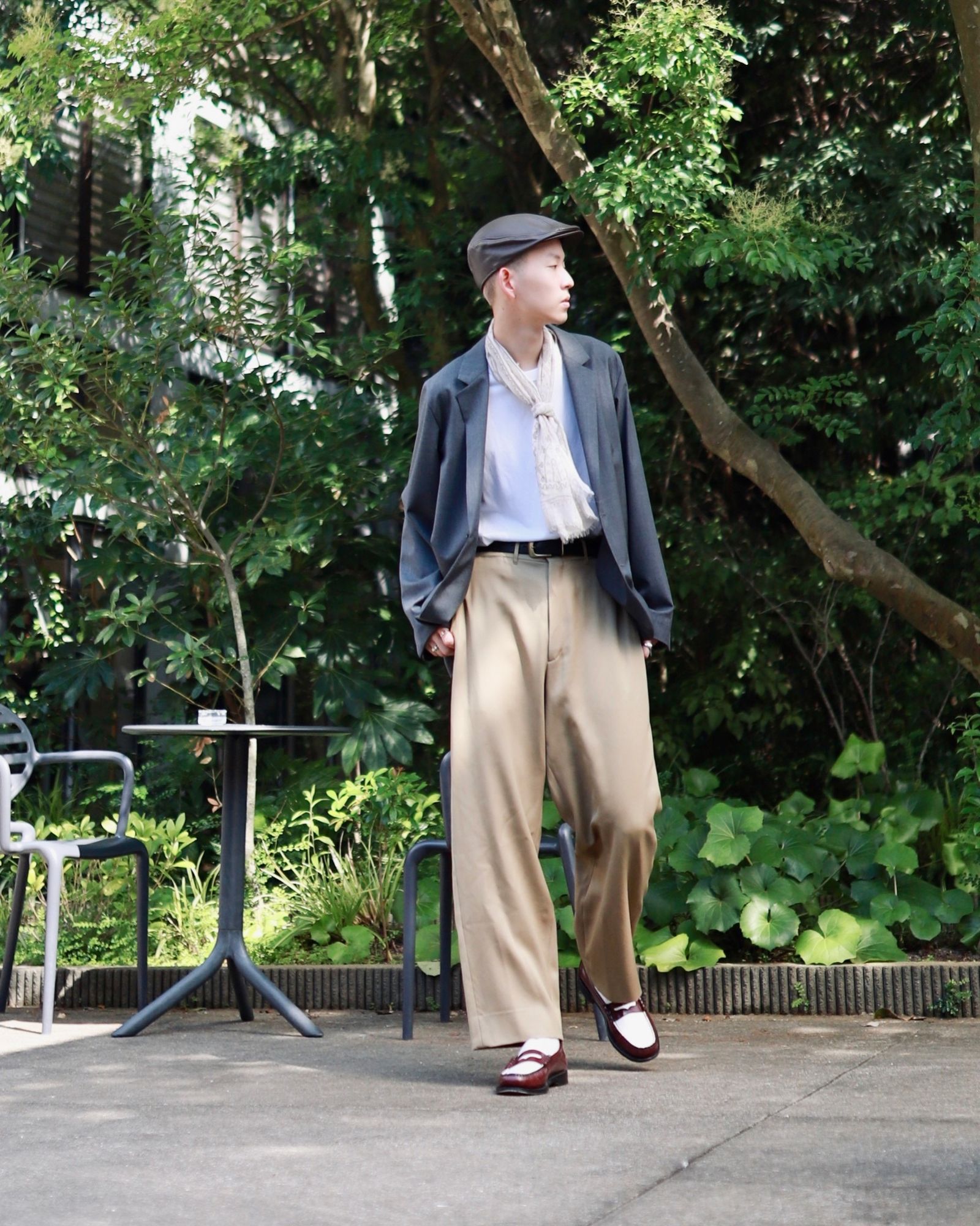 A.PRESSE アプレッセ 23AW Vintage Wool Trousersスタイル | 3506 | mark
