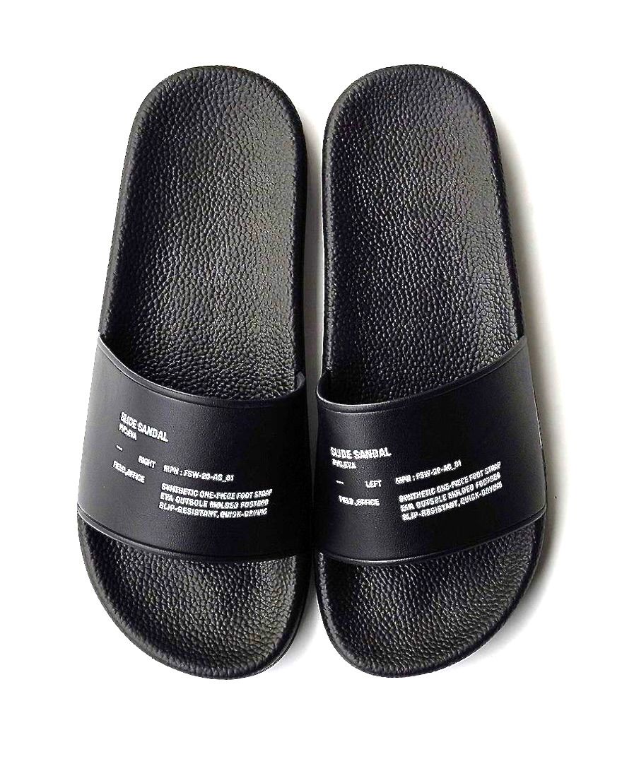 フレッシュサービスサンダル SLIDE SANDAL(BLACK)☆8月2日(土)再入荷！