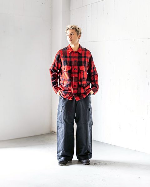 JUNYA WATANABE MAN  FILSON Wネームウールチェックジャケット  8月9日(土)新作発売！