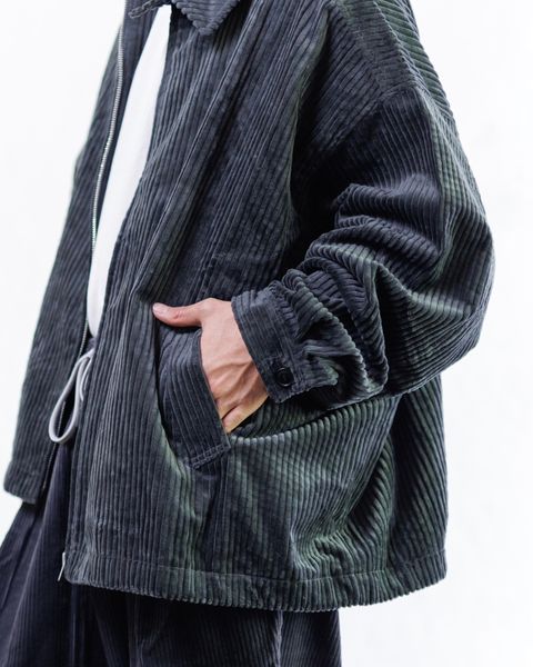 S.F.C  SFC CORDUROY SWING TOP(CHARCOAL)10月19日(土)新作発売！