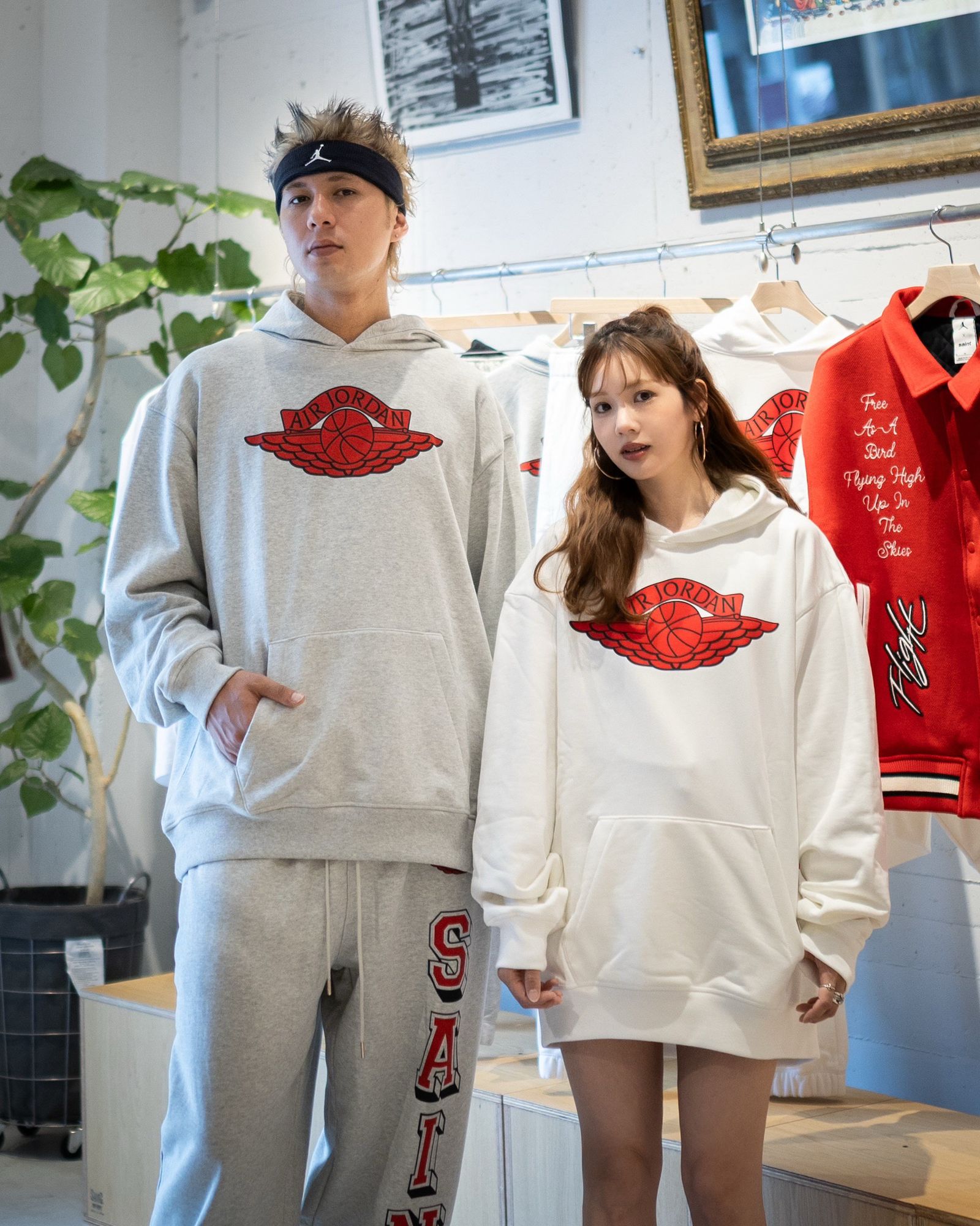 JORDAN BRAND × ©SAINT MXXXXXX (TIME) CAPSULE☆ M J SM FLC HOODIE style.2026.5.22