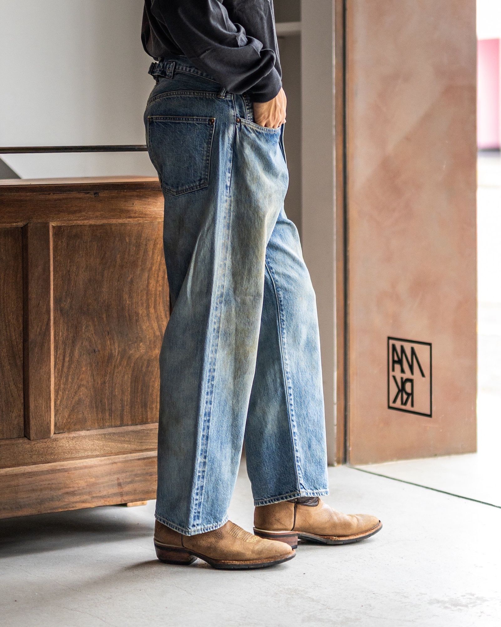 アプレッセ 2025 STYLE2 No.37 Washed Wide Denim Pants(25AAP-04-16)INDIGO☆7月12日(土)発売！