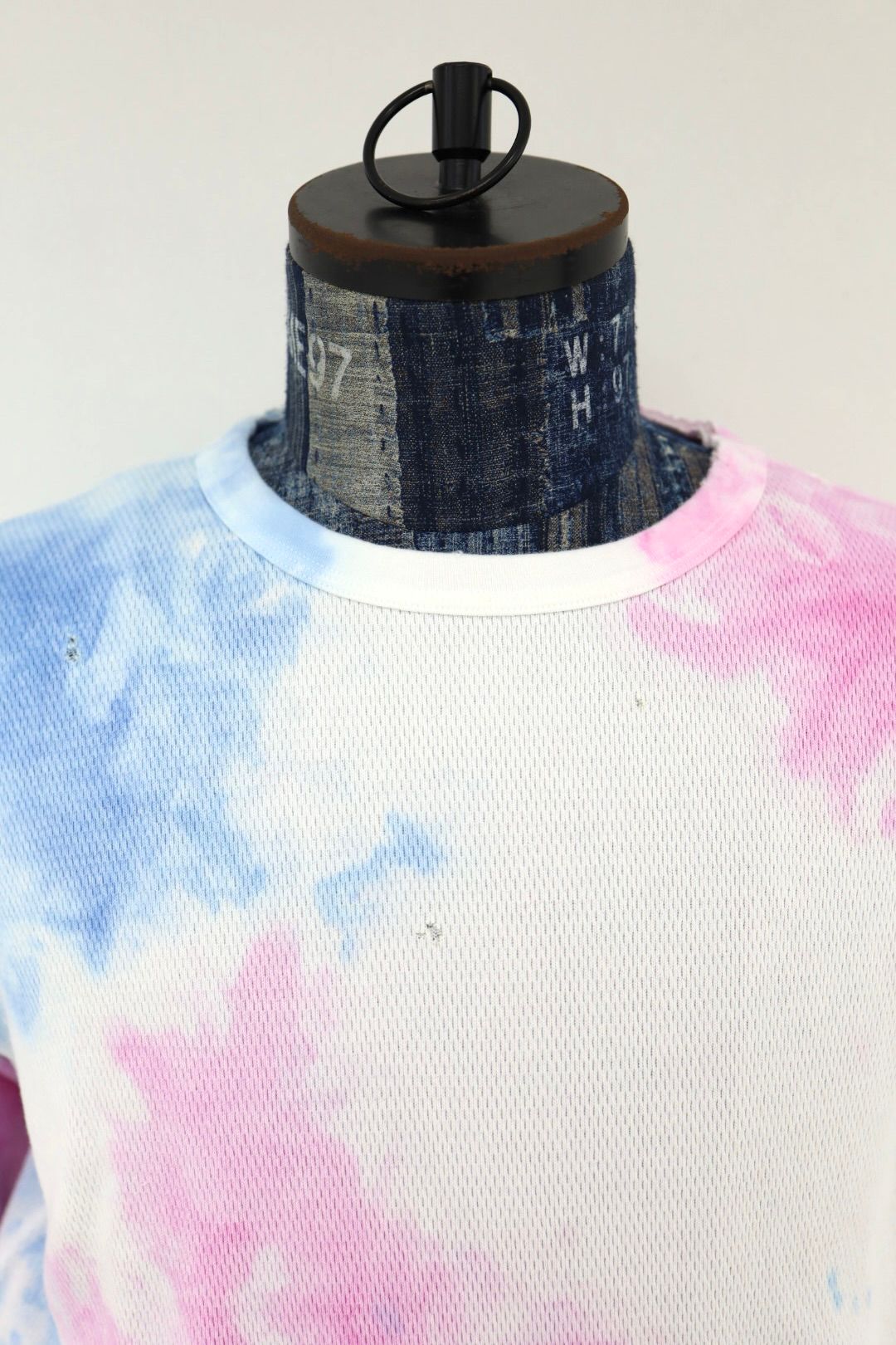 セントマイケル 26SS HONEYCOMB THARMAL SHIRT(SM-MK8-0000-035)TIE DYE☆3月7日(土)発売！