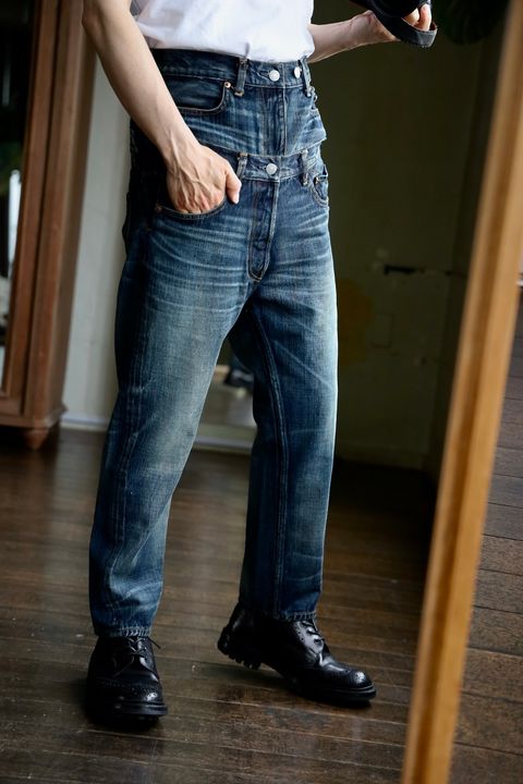 JUNYA WATANABE MAN ダブルウエストLevi's Wネームデニムスタイル.2025.5.7.