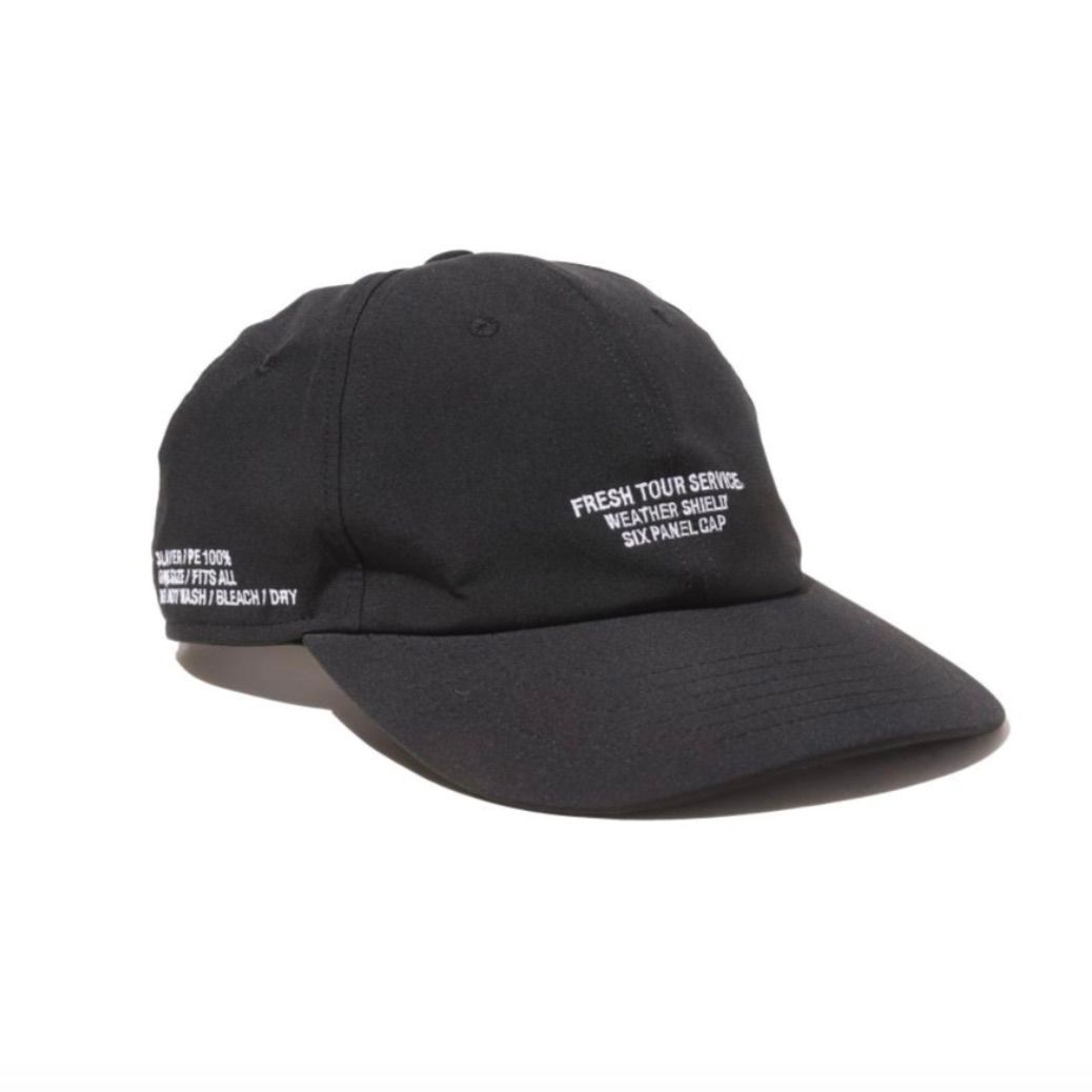 フレッシュサービス WEATHER SHIELD SIX PANEL CAP(FSP261-90056)BLACK☆1月17日(土)新作発売！