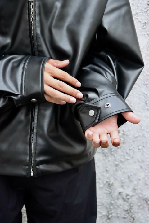 SEDAN ALL-PURPOSE セダンオールパーパス 23AW Synthetic Leather Sports Jacketスタイル