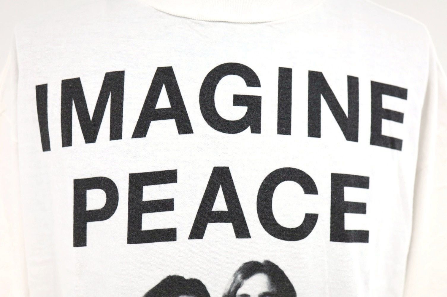 セントマイケル 26SS JL_SS T-SHIRT/IMAGINE PEACE(SM-MK8-0000-C27)WHITE