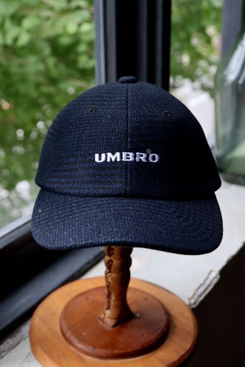 セダンオールパーパスFW23 UMBRO Tech Tweed BB Cap(SD23F-CP06)Blue×Black