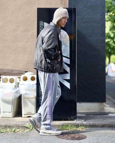 STRIPES FOR CREATIVE FW23 VELOUR TRACK PANTSスタイル