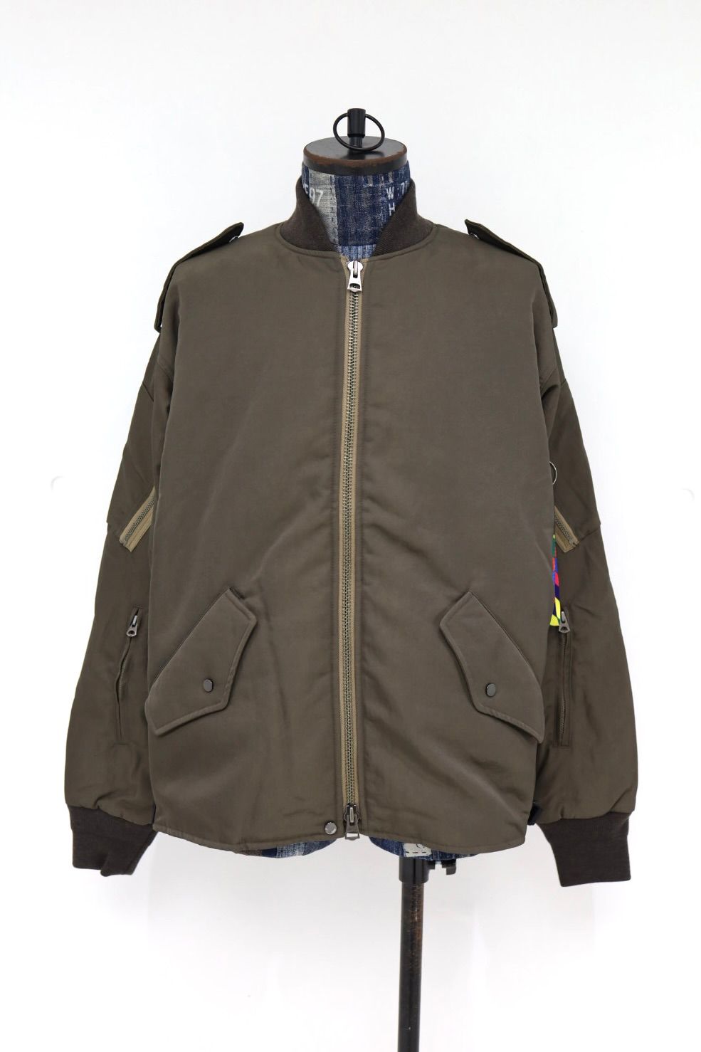 イズネス26AW  Flight Jacket Type III(26AW_33_1008AWJK02)BROWN☆10月10日(土)発売！