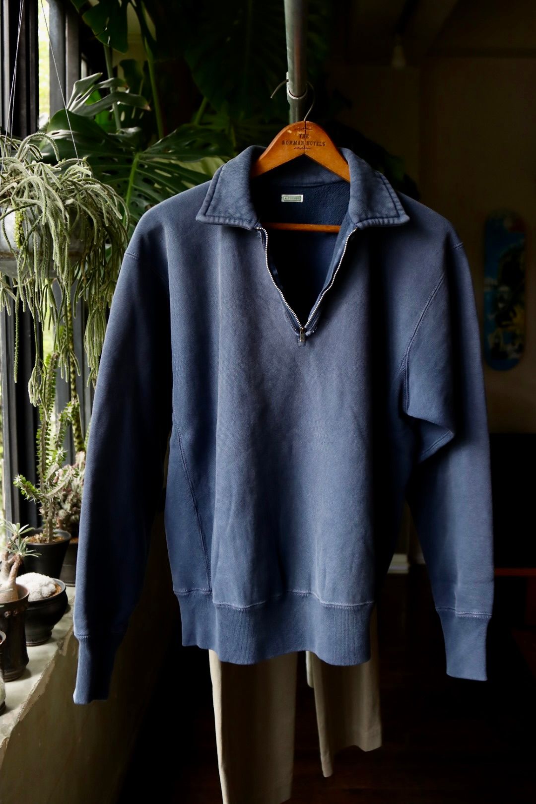 オンラインストア直販 apresse アプレッセ Vintage Half Zip Sweat ...