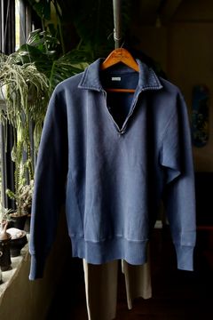 アプレッセ23AW Vintage Half Zip Sweatshirt(23AAP-05-03K)NAVY☆8月26日発売！