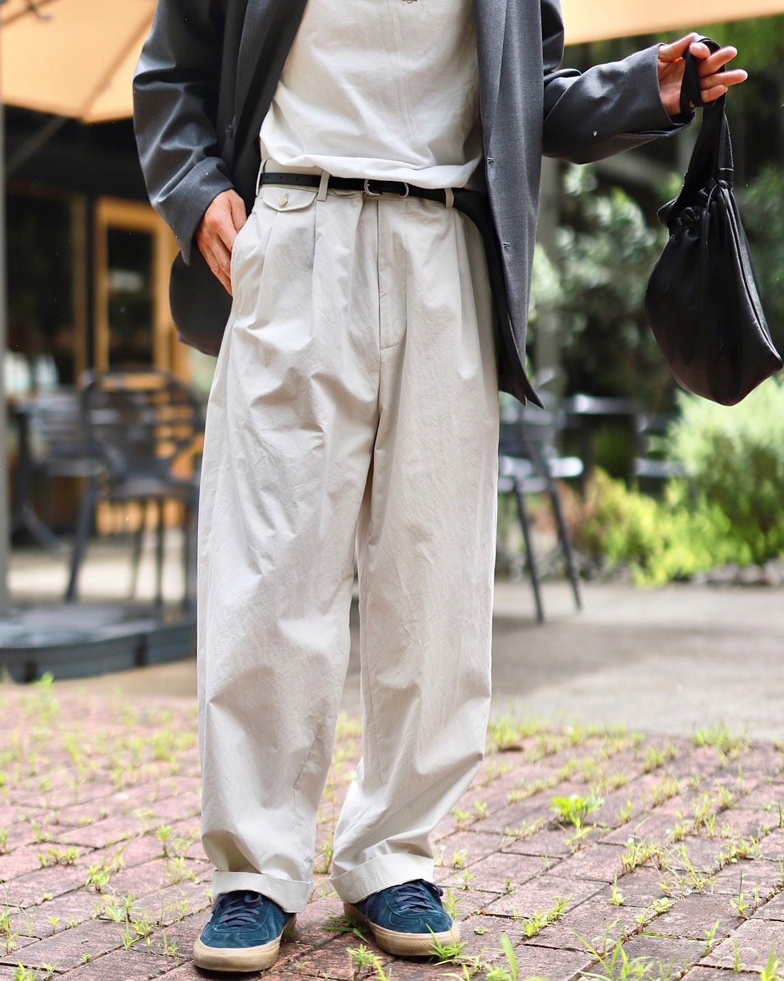 ATON エイトン 23AW WOOL TROPICAL TAILORED JACKETスタイル