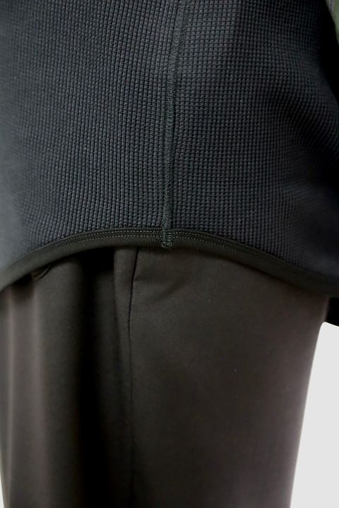 COMME des GARCONS HOMME 26SS ワッフルヘンリー切替えカットソースタイル